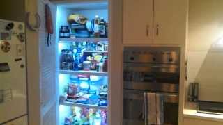 DIY Automatic LED Strip Lights In My Pantry [upl. by Morgun]