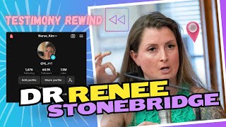 Dr Renee Stonebridge Testimony Rewind [upl. by Rolanda]