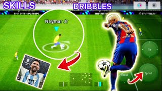 Comment Faire des Dribbles Skills sur eFOOTBALL 2024 PES 2024 [upl. by Ji175]