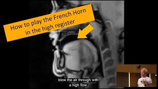 French Horn lessons and fundamentals  Thoughts on quotHow to play in the high registerquot [upl. by Ahsyen]