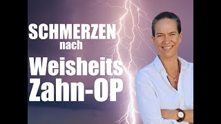 SCHMERZEN nach WEISHEITSZAHNOP was ist NORMAL [upl. by Ttevy174]