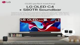 Review LG S80TR 513Channel Dolby Atmos Soundbar with Wireless Subwoofer and Rear Speakers 2024 [upl. by Pearlman]