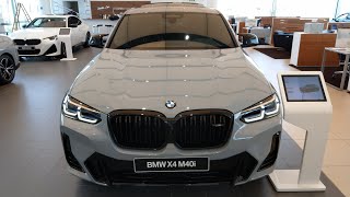 2024 BMW X4 M40i  Exterior amp Interior [upl. by Eisned545]