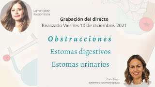 Obstrucciones ostomias [upl. by Anile67]