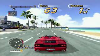 OutRun 2006 Coast 2 Coast PS2 Gameplay On Line in 2024 [upl. by Belia]