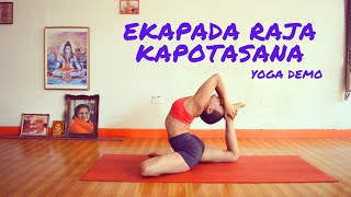 Ekapada Raja Kapotasana [upl. by Mungo]