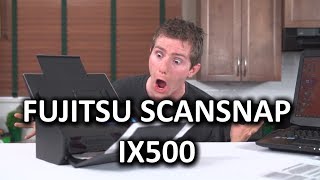 Fujitsu Scansnap ix500 Small Business Scanner [upl. by Bigner]