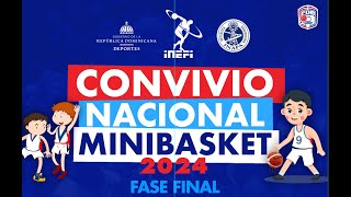 Convivio Nacional Minibasket 2024 ROMANA VS OCOA [upl. by Schwing]