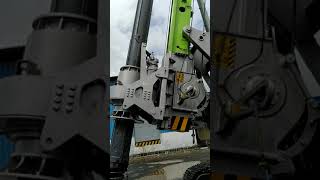 Zoomlion piling rig ZR185 Part1 [upl. by Atekram223]