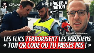 Les GAUCHISTES Parisiens se font VICTIMISER par la GENDARMERIE  le Saint QRCODE est de retour [upl. by Aduhey618]