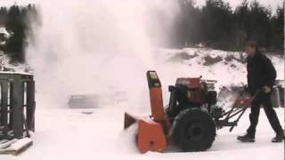 Monster 23 Hp Snowblower Part 1 [upl. by Hallvard364]