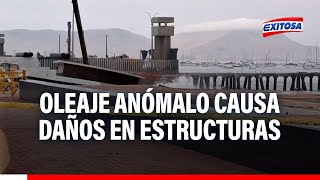 🔴🔵Callao Oleaje anómalo en Chucuito causa daños en estructuras [upl. by Pitarys290]