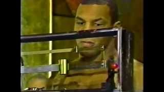 Mike Tyson  Tony Tubbs Training Sparring and Weigh in [upl. by Gwynne]