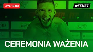 CEREMONIA WAŻENIA  FEN 57 Rzepecki vs Jabłoński [upl. by Adnauq]