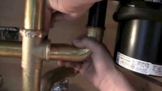 How to Install Plumbing for Underneath your Kitchen Sink stepbystep [upl. by Lamee]