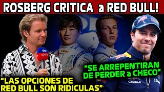 ROSBERG SE BURLA de LAWSON y TSUNODA RED BULL HARA EL RIDICULO CHECO ES MEJOR GP ABU DHABI F1 [upl. by Anhsirk]