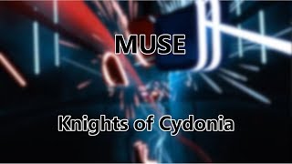 Beat Saber Knights of Cydonia  Muse Expert Custom Song [upl. by Lanaj]