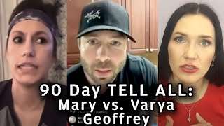 ✅😲 90 Day Fiance  Tell All  Geoffrey vs Varya vs Mary 😳✔ [upl. by Smada]