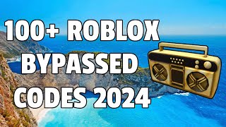 100 Roblox Bypassed CodesIDs June 2024 WORKING ROBLOX ID [upl. by Carper]