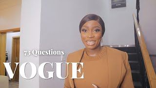 73 Questions with Bolaji Ogunmola  VOGUE [upl. by Weasner]