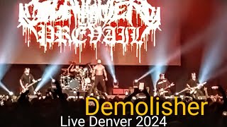 Slaughter To Prevail Demolisher Live 2024 [upl. by Ahsinej605]