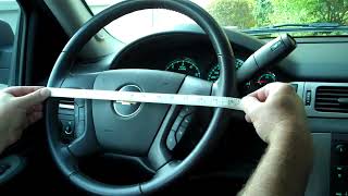 Measure Wheelskins Steering Wheel Cover [upl. by Dinesh]