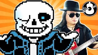 Undertale  sans A Bonely Medley Guitar amp Violin CoverRemix  String Player Gamer [upl. by Niwle370]