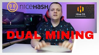 DualMining HIVEOS  NICEHASH [upl. by Orson]