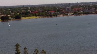 Light plane nosedives into Australian river [upl. by Araiek]