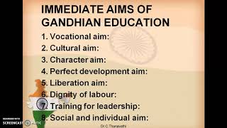 Mahatma Gandhis Views on Education [upl. by Obel]