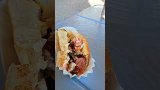 Best Sonoran Hot Dog in Tucson AZ this is it road food dontmissout [upl. by Yrellam]