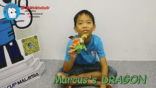 eRobotclub Malaysia  Marcuss Dragon robot [upl. by Stelu]