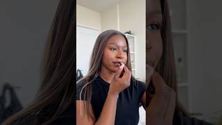 Medium contrast everyday makeup everydaymakeup browngirlmakeup blackgirlaesthetic [upl. by Eillam773]