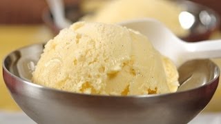 Vanilla Ice Cream Recipe Demonstration  Joyofbakingcom [upl. by Annahsohs315]