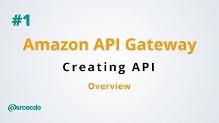 Create API using AWS API Gateway service  Amazon API Gateway p1 [upl. by Poppas]