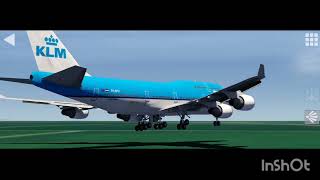 KLM flight 198 No crash [upl. by Zoe]