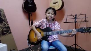 May  Sketsa Sebuah Cinta guitar cover by Ameera Qistina [upl. by Wilow]