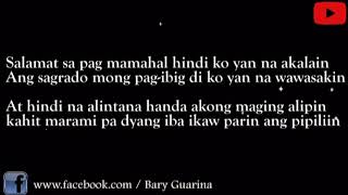 December Avenue  Bulong RapVersion Lyrics  Bary  Flixxbeat [upl. by Alim]