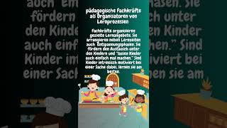 Pädagogische Fachkräfte als Organisatoren von Lernprozessen shorts pädagogik [upl. by Deirdre522]