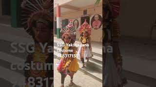 Yakshagana costume and makeup in Bangalore 9483171581 yakshagana bangalore karnataka viralvideo [upl. by Atinauj195]