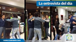 Hombre agredido por celador en Carulla cuenta su versión de los hechos [upl. by Nari]