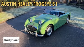 AUSTIN HEALEY FROGEYE SPRITE 1961 classiccarsdaily austin frogeye [upl. by Huskamp]