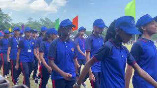 San Academy 11 Annual sports day Pallikarnai RamakrishnanViswanathan Marchpast [upl. by Adriena]