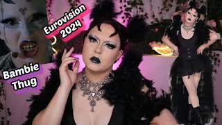 Gothic Beginner Drag Makeup Tutorial  Inspired by bambiethug [upl. by Anitsahs]