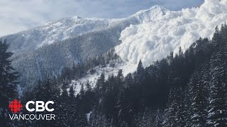 Avalanche risk increases as BC hit with unstable weather [upl. by Arrol]