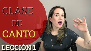 Clases de canto 1  Como cantar Bien  Ejercicios de Vocalización Parte I3 [upl. by Whitaker]