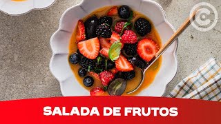 Salada de Frutos Vermelhos Receita Rápida e Nutritiva [upl. by Karoline]