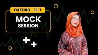 Oxford ELLT Mock session [upl. by Ellatsyrc]