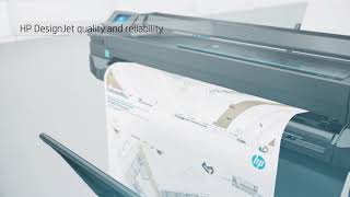 PLOTTER HP T520 [upl. by Enihpesoj]