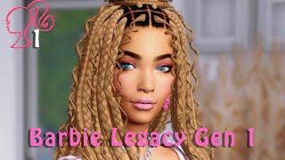 NEW LP Sims 4 Barbie Legacy Challenge 1 [upl. by Anyat484]